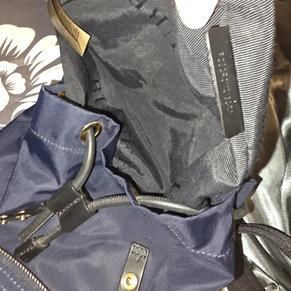 Burberry Navy Backpack - Picture 10 of 13